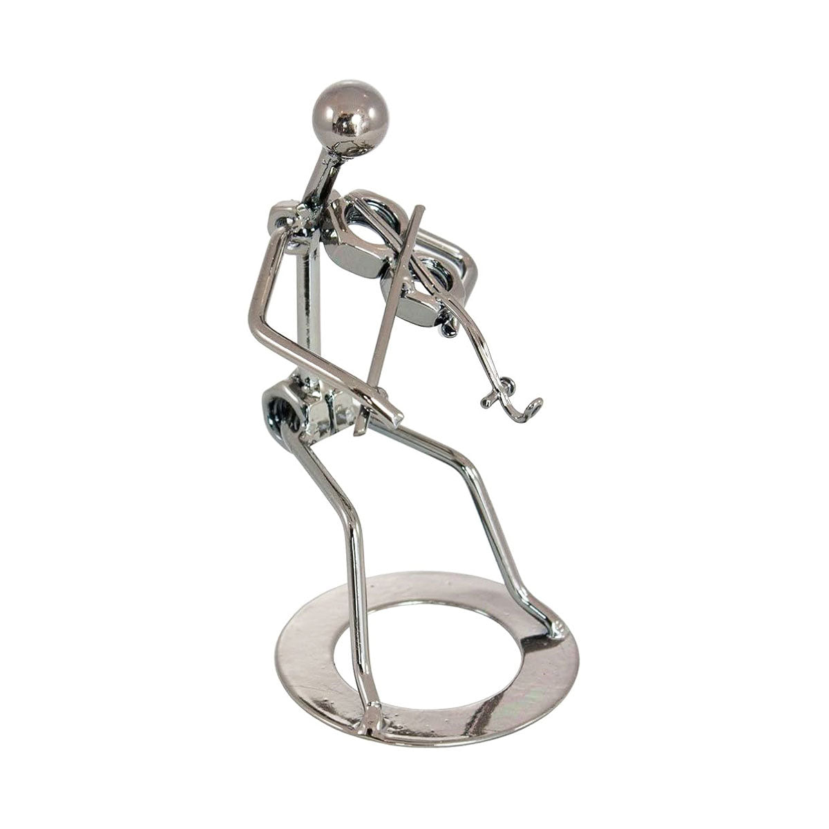 Signature MG-182 Steel Violin Player Statue