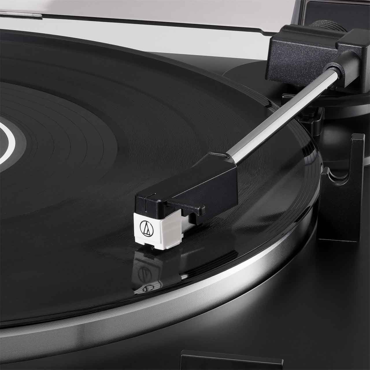 Audio-Technica LP60X Fully Automatic Belt-Drive Turntable, Black