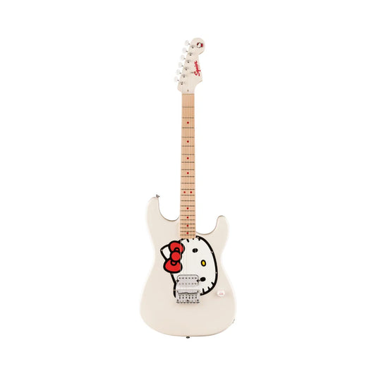 Fender's Squier x Hello Kitty White Stratocaster