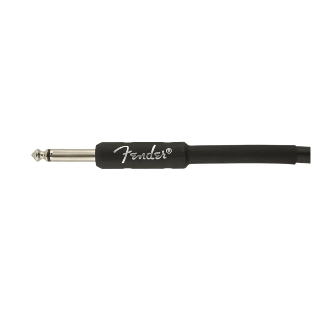 Fender Professional Series Instrument Cable, Straight-Angle, 10', Black