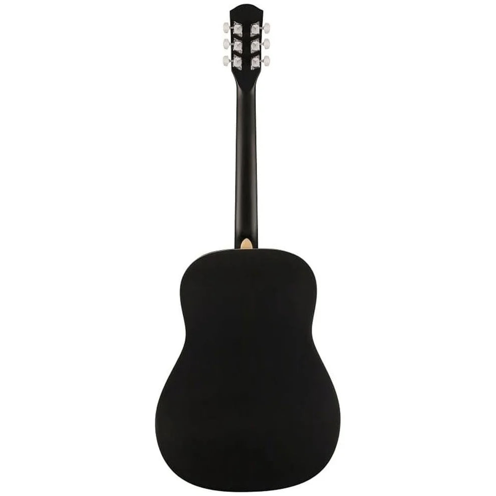 Fender FA-25 Dreadnought Acoustic Guitar, WN Black