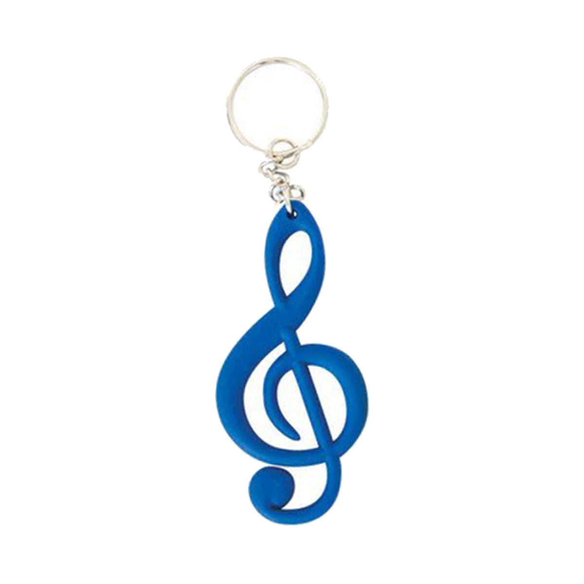 Signature MG-46B PVC Treble Clef Musical Note Keychain