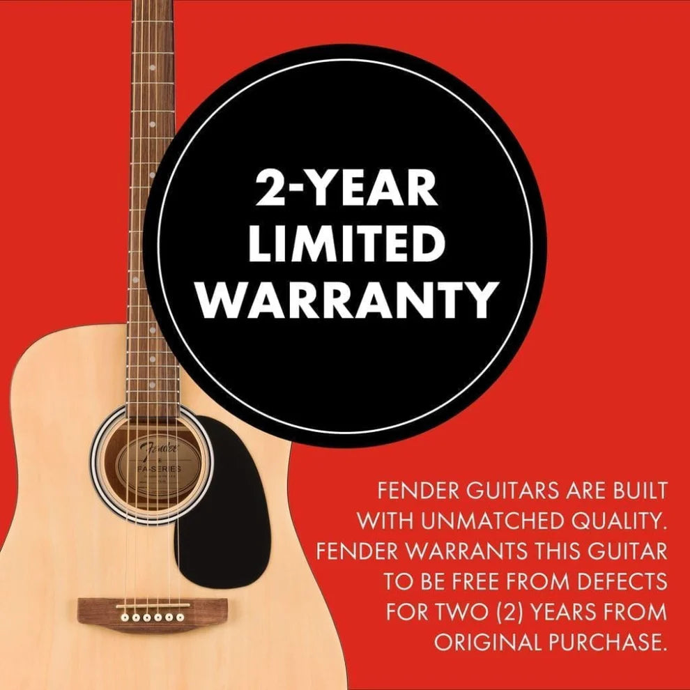 Fender FA-25 Acoustic Guitar Pack