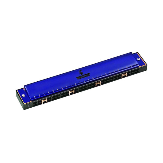 Signature HARC24H 24-Hole Stainless Steel Harmonica