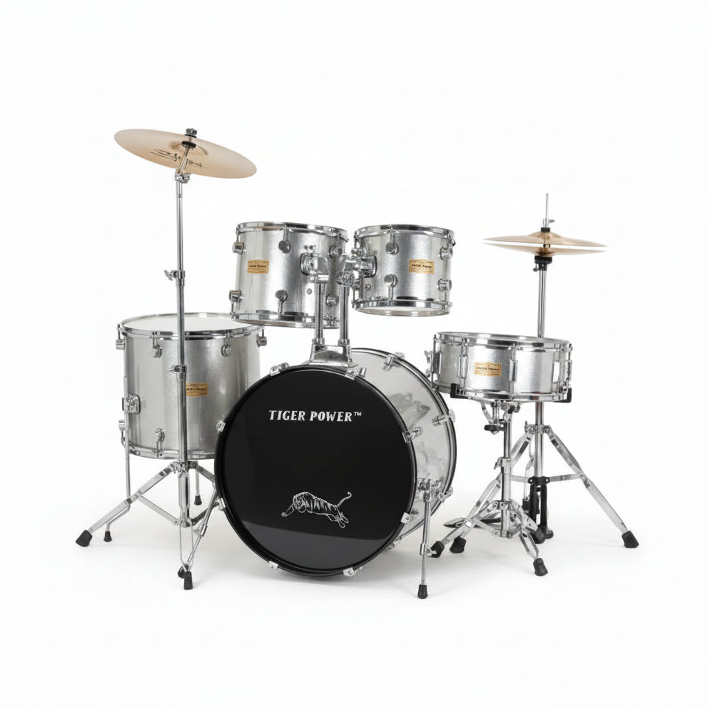 Tiger Drums Set 5PCS (Drum Bench Included)