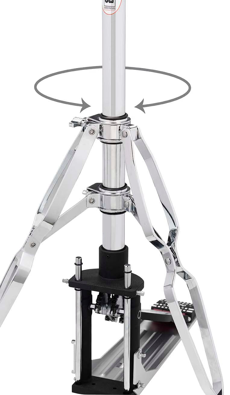 DW 9000X Series Hi-Hat Stand, 2-Leg