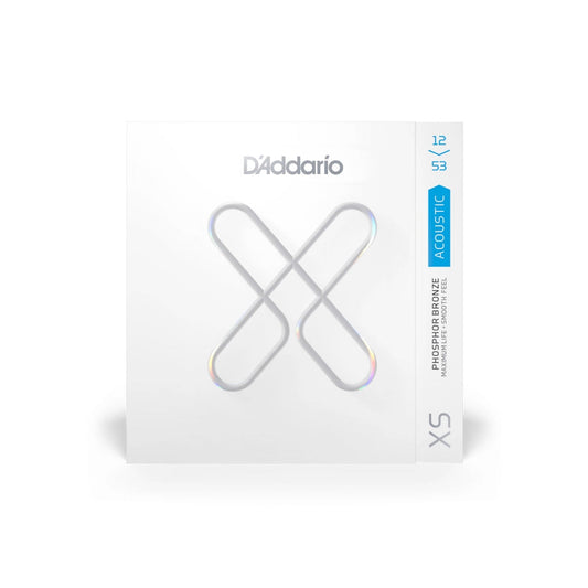 D'Addario 12-53 Light Coated Acoustic Guitar Strings XSAPB1253
