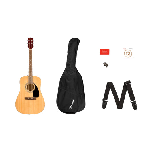 Fender FA-115 Dreadnought Acoustic Guitar Pack