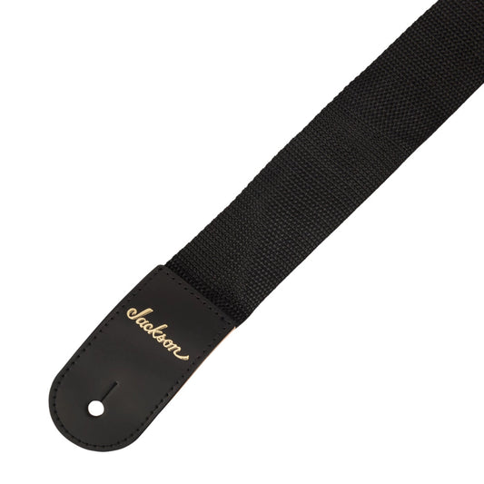 Jackson 2" Poly Guitar Strap, Black