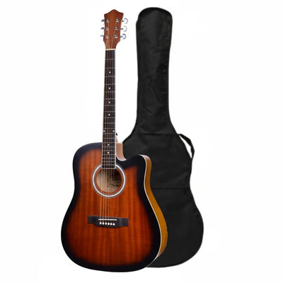 41" Acoustic-Electric Guitar with Equalizer, MB44, Sunburst