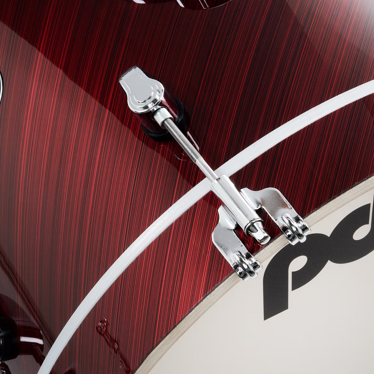 PDP New Yorker 4-Piece Shell Pack 16", Twisted Cherry, Chrome Hardware