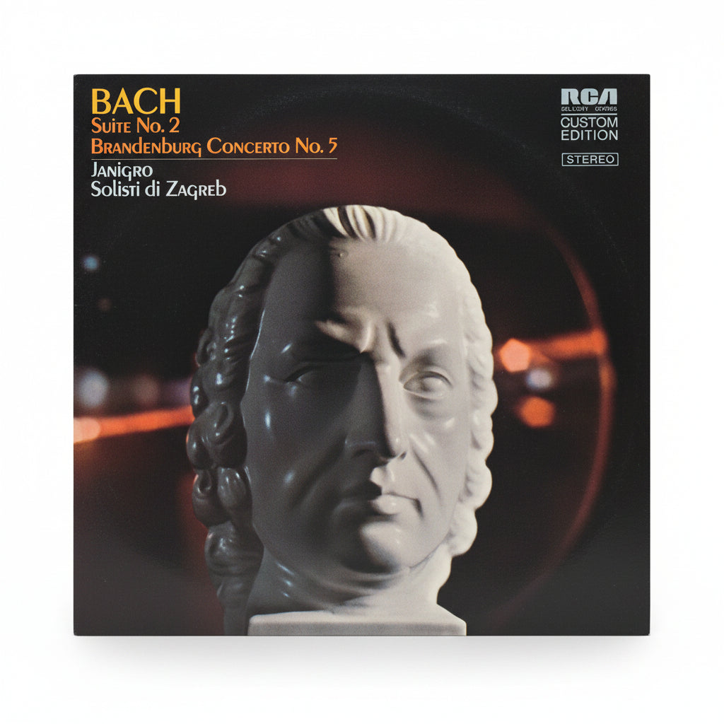 Bach – Brandenburg Concerto No. 5 I Solisti di Zagreb & Janigro 12" Vinyl