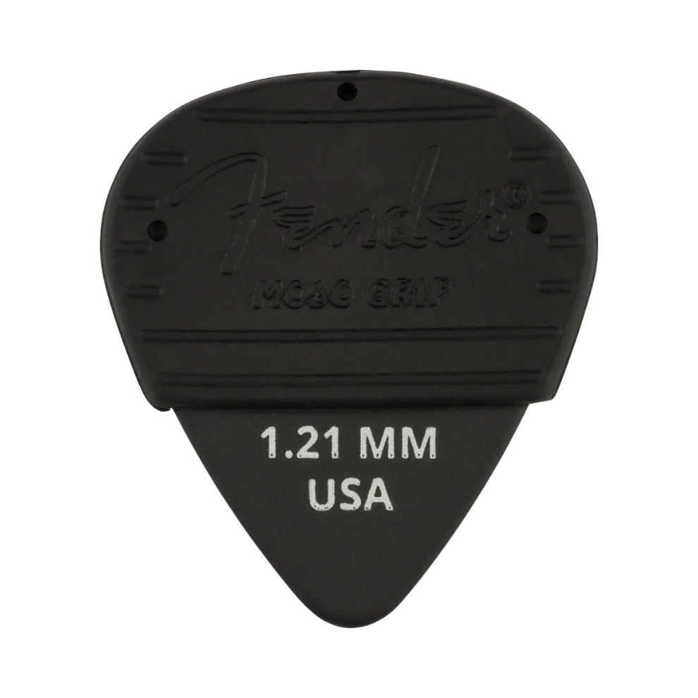 Fender 1985351406 Mojo Grip Picks, Dura-Tone Delrin 1.21, 3-Pack