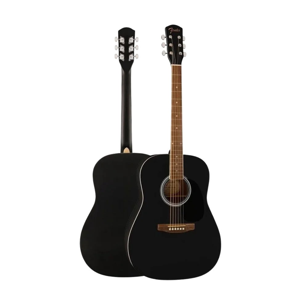 Fender FA-25 Dreadnought Acoustic Guitar, WN Black