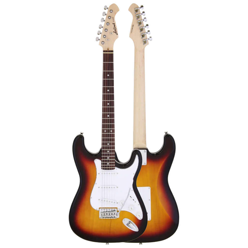 Aria STG-003 SSS Stratocaster Electric Guitar (Multiple Colors Available)