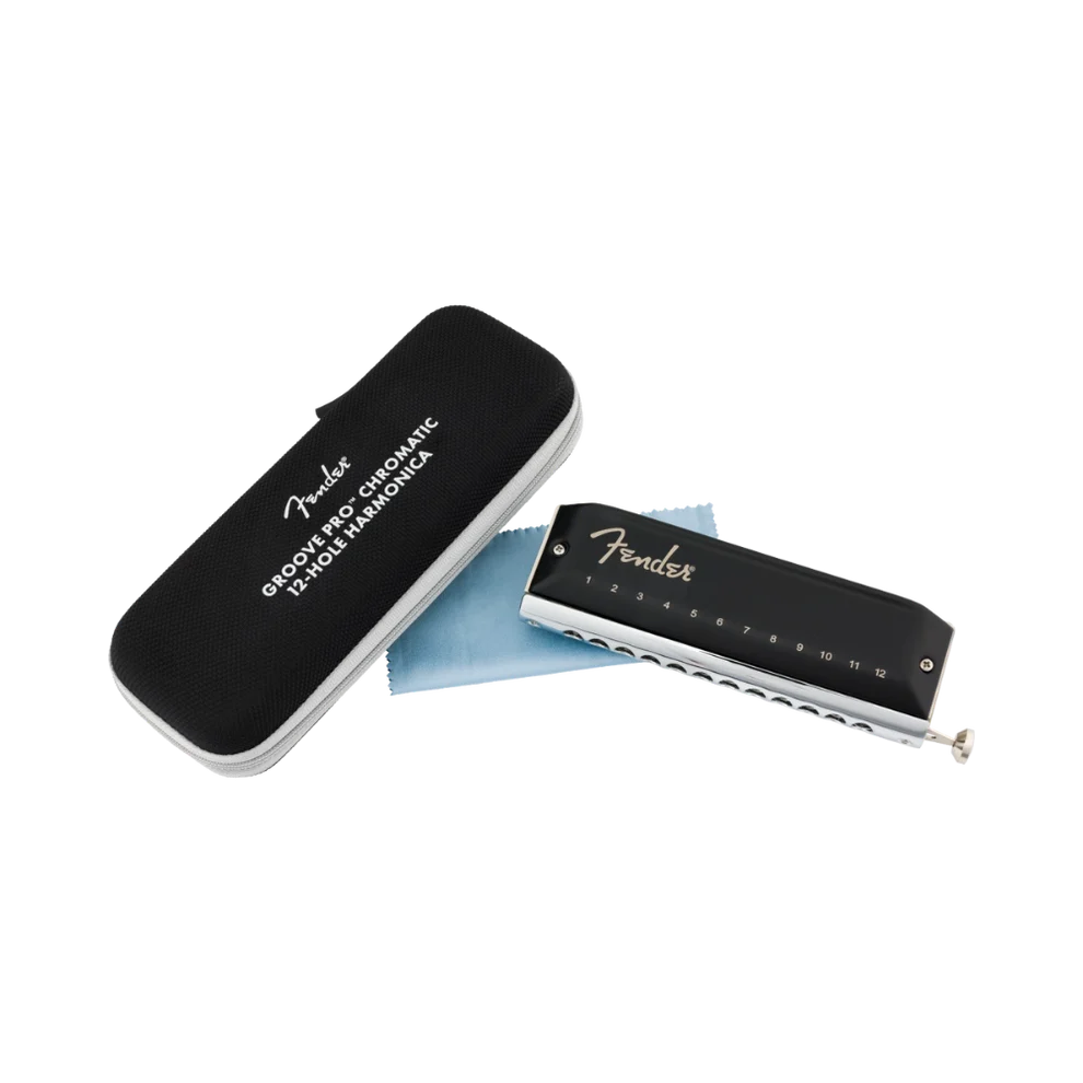 Groove Pro™ Chromatic 12-Hole Harmonica, Key of C