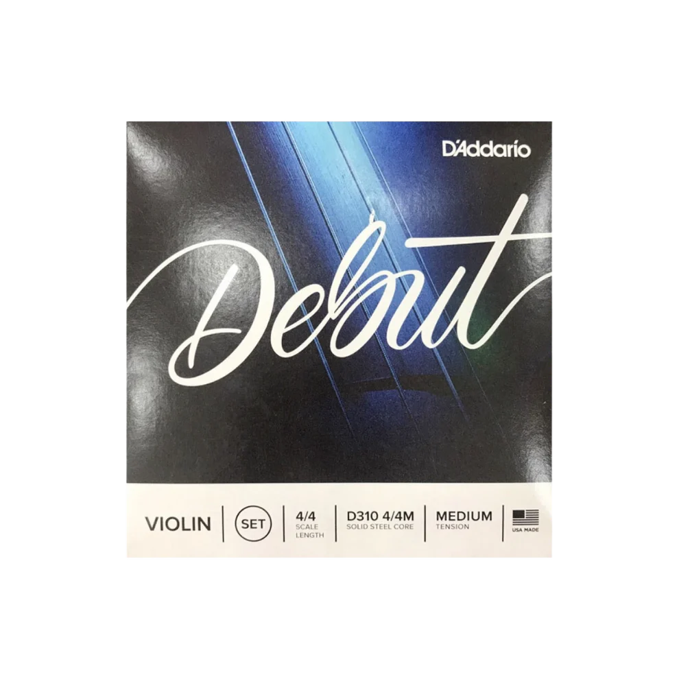 D'Addario Debut Violin String 4/4 - Medium D310
