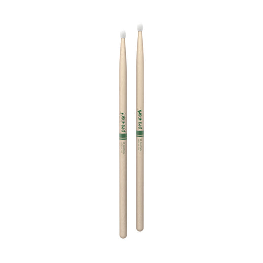 Promark TXR2BN 2B Forward Raw Hickory Nylon Tip Drumsticks