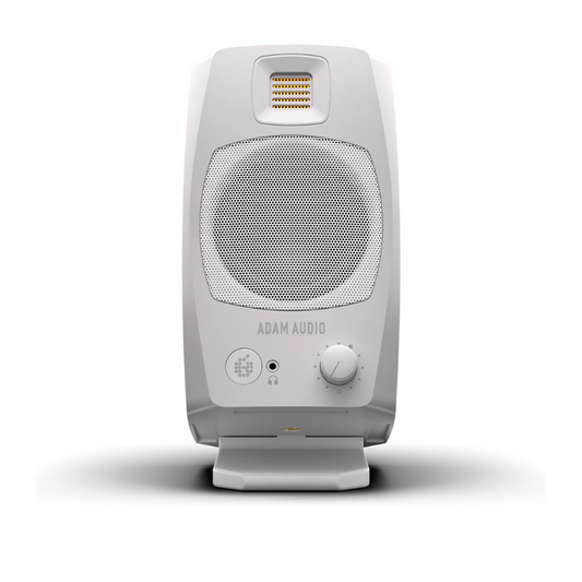 ADAM Audio D3V Desktop Monitors, White (Sold in Pairs)
