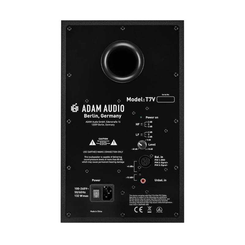 ADAM Audio T7V Active Speaker Black