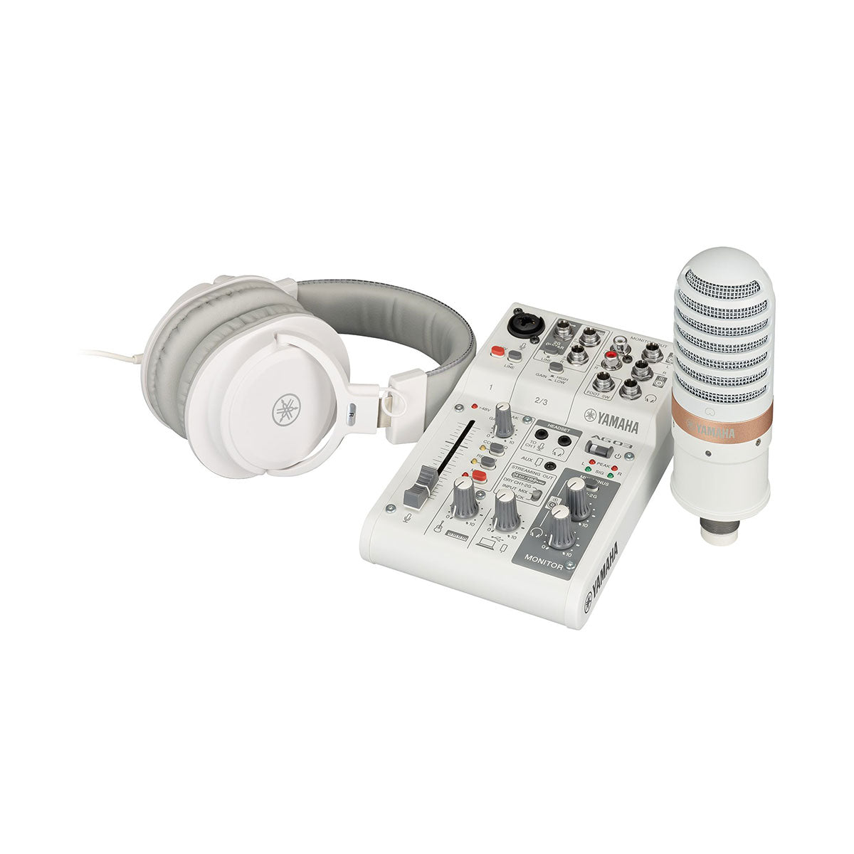 Yamaha AG03MK2 Live Streaming Audio interface Pack