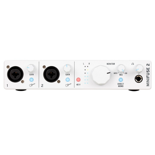 Arturia MiniFuse 2 Audio Interface (Multiple Colors Available)