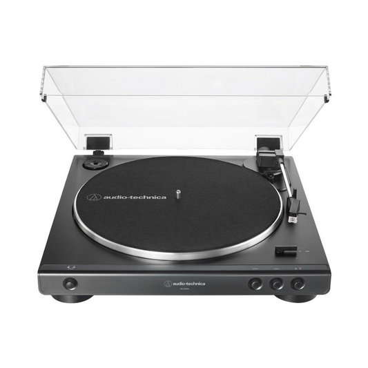 Audio-Technica LP60X Fully Automatic Belt-Drive Turntable, Black