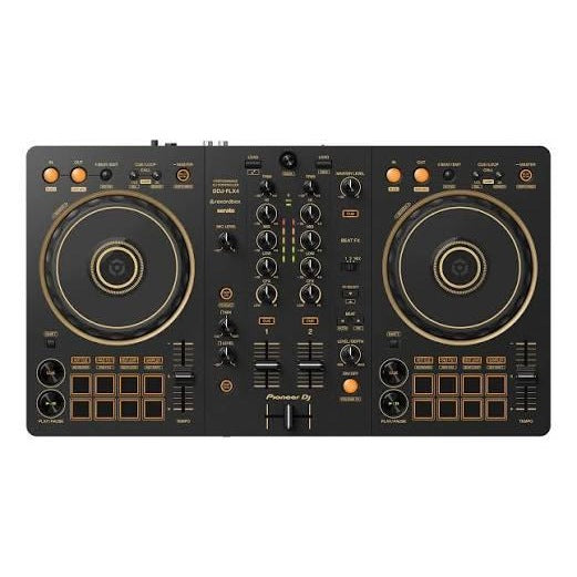 Pioneer DJ DDJ-FLX4 DJ Controller, Gold