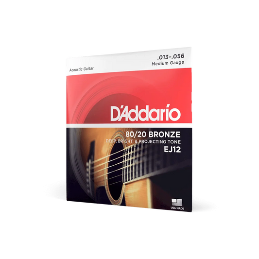 D'Addario 10-47 Extra Light Acoustic Guitar Strings EJ15