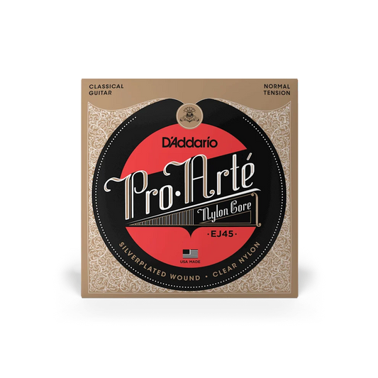 D'Addario 28-43 Normal Tension Nylon Classical Guitar Strings EJ45
