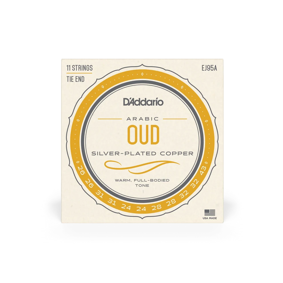 D'Addario Oud Normal Tension 11-String Set for Arabic Tuning EJ95A