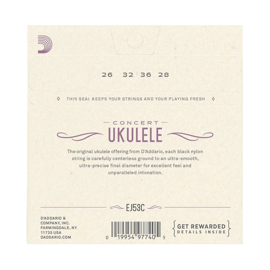 D’addario EJ53C Pro-Arte Concert Ukulele Strings