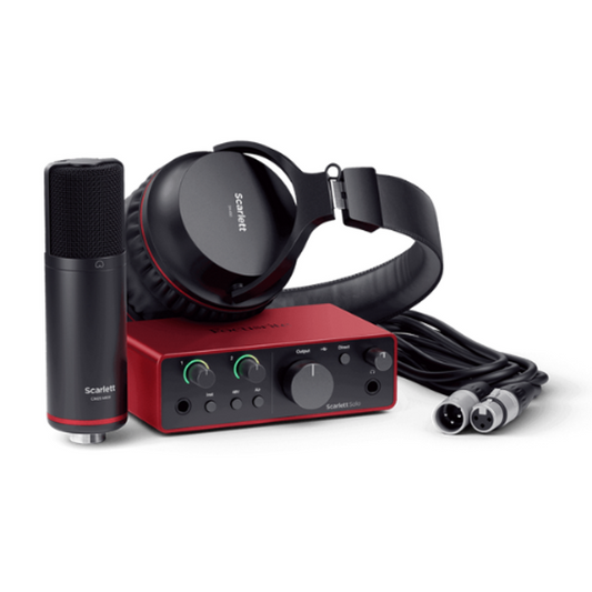 Focusrite Scarlett Solo Studio 4th Gen Audio Interface