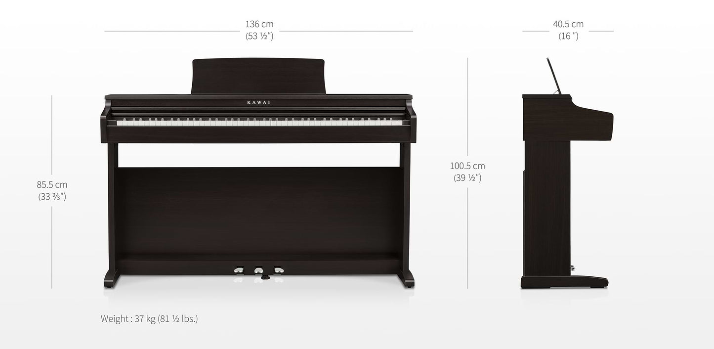Kawai KDP120 Digital Piano 88 Hammer Action Weighted Keys