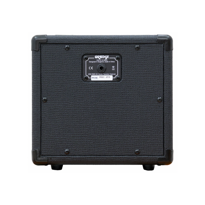 Orange PPC108 – Micro Terror 1x8" 20W Guitar Speaker Cabinet, Black