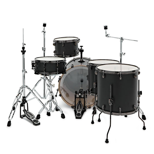 Premier Artist 22" 5pc Heavy Rock Shell Pack, Matte Black