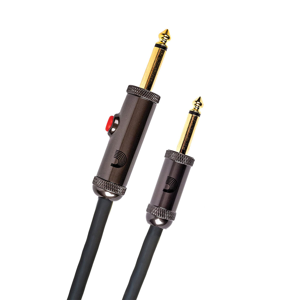 D’addario PW-AGL-15 4.5m Circuit Breaker Instrument Cable with Latching Switch