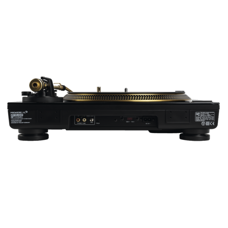 Reloop RP-7000 MK2 DJ Turntable, Limited Edition, Gold