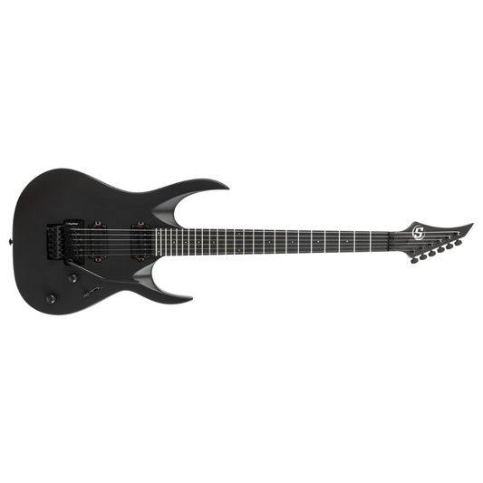 S by Solar Electric Guitar AB4.6FRC – Carbon Black Matte
