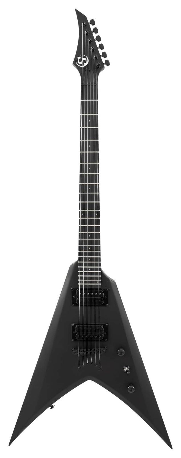 S by Solar VB4.6C Electric Guitar – Carbon Black Matte