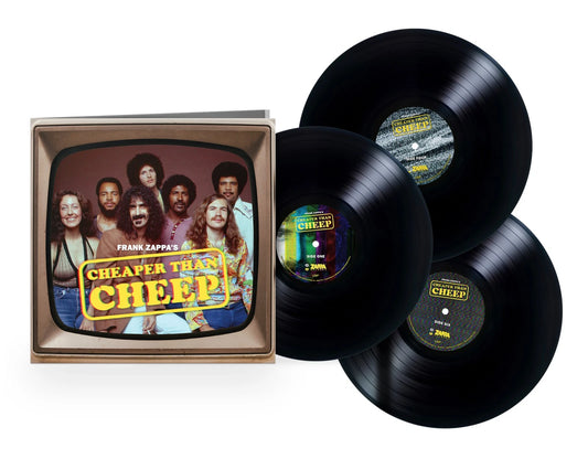 Frank Zappa Cheaper Than Cheep 3×12" Vinyl Box Set