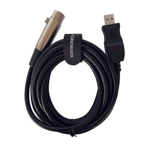 Sontronics High Quality XLR-USB Cable for Dynamic Microphones
