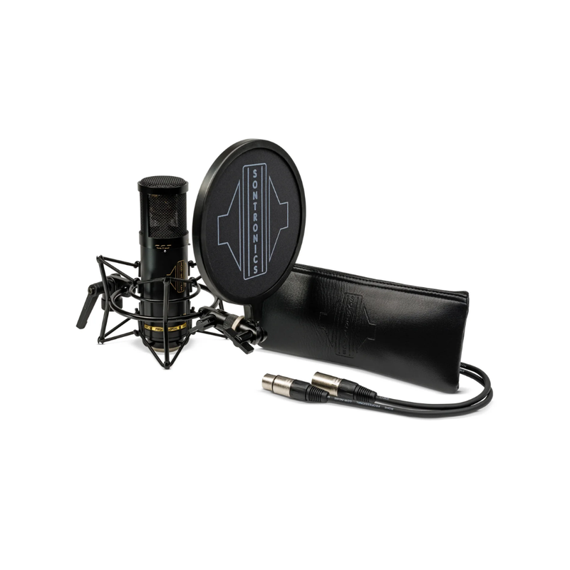 Sontronics STC-3X Pack Large-Diaphragm Condenser Microphone with Shockmount, Pop Filter & Cable