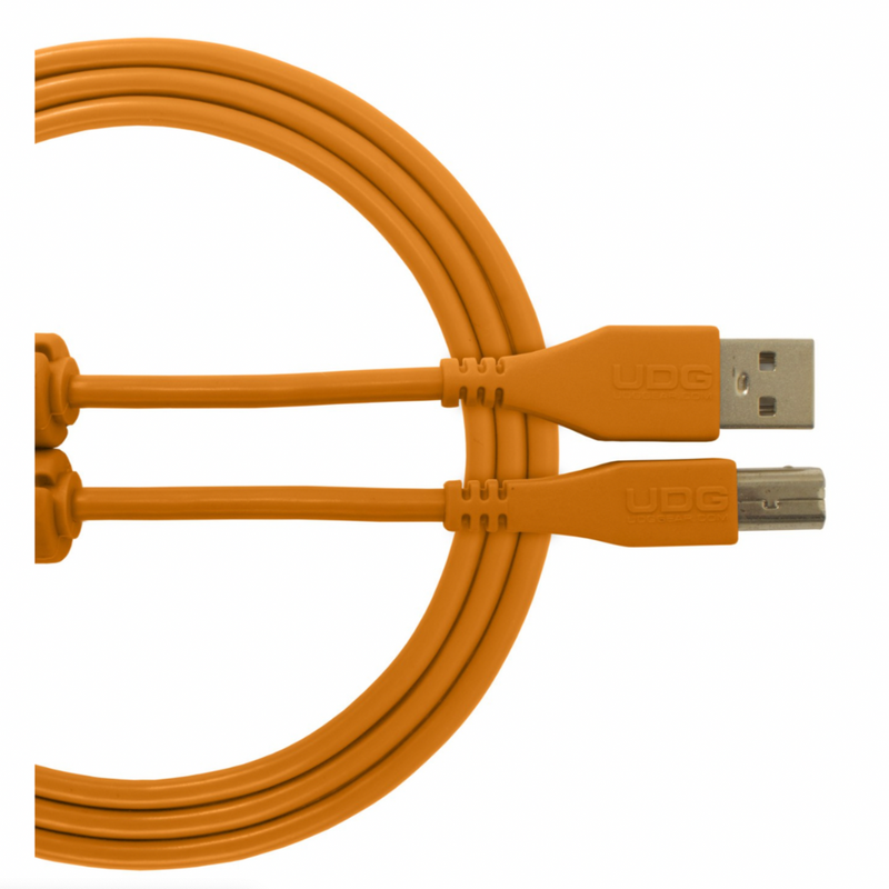 UDG Ultimate Audio Cable USB 2.0 A-B, Straight, 1 m (Multiple Colors Available)