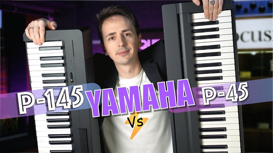 Yamaha P-45 vs. P-145: Which Portable Digital Piano Is Right for You?