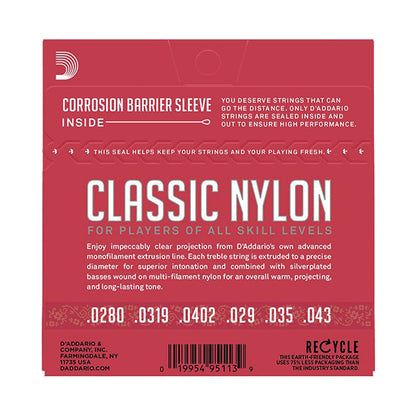D’addario EJ27N Normal Tension Classical Guitar Strings