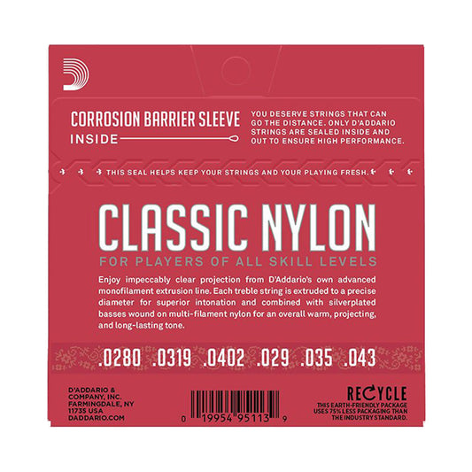 D’addario EJ27N Normal Tension Classical Guitar Strings