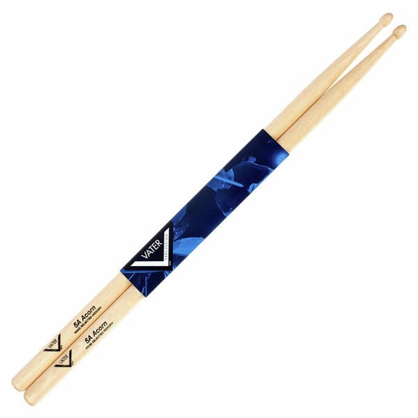 Vater 5A Acorn Drumsticks – American Hickory Wood Tip