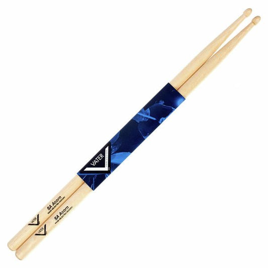 Vater 5A Acorn Drumsticks – American Hickory Wood Tip