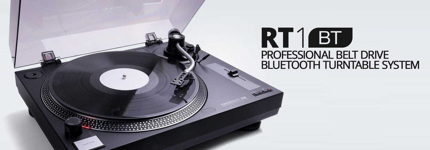 Reloop RT-1-BT Bluetooth Belt Drive Turntable
